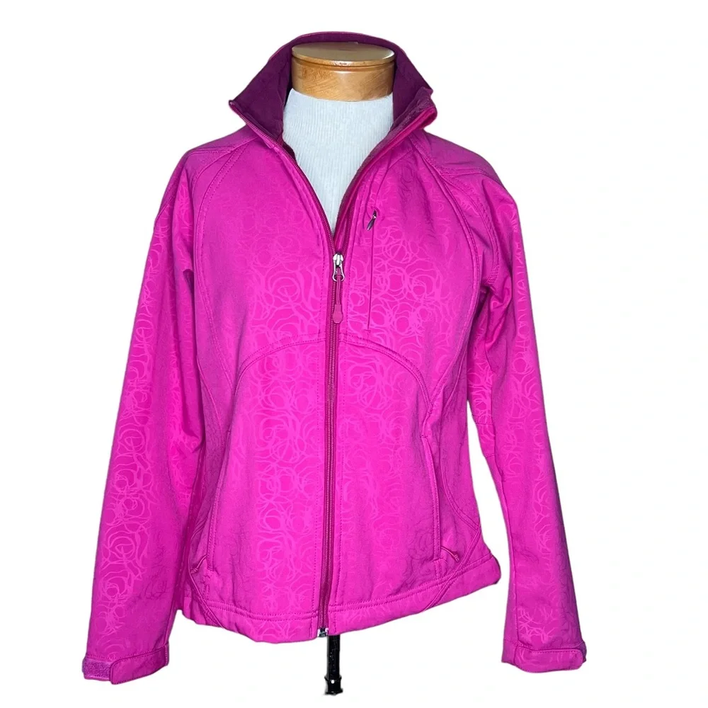 Double Diamond Winter Ski Jacket With Plush Lining Size Small